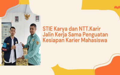 STIE Karya dan NTT.Karir Jalin Kerja Sama Penguatan Kesiapan Karier Mahasiswa